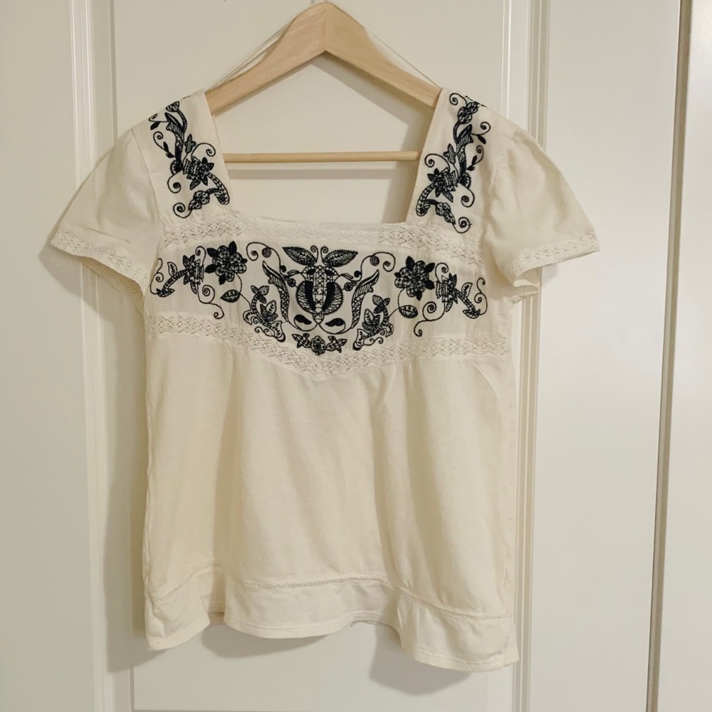 Embroidered Top